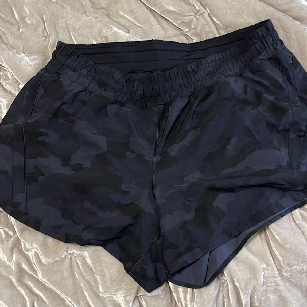 Lululemon 5’ Camo Tracker Shorts